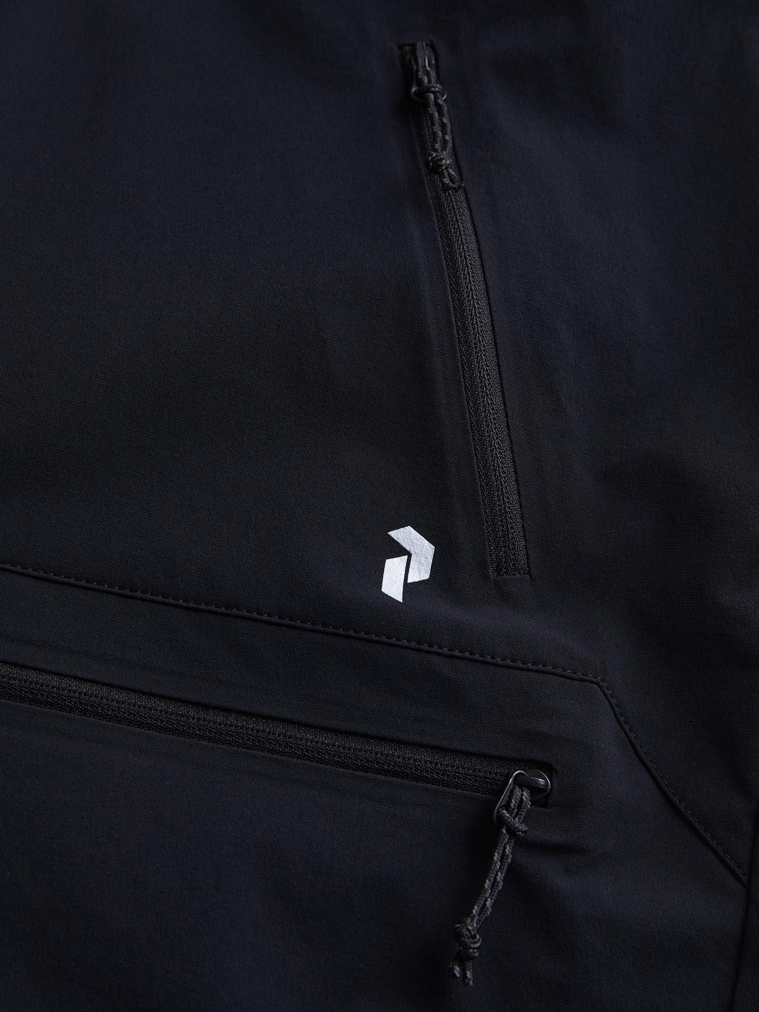 Stretch Trek Shorts Dame Black