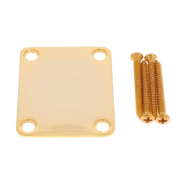Fender 4-Bolt Vintage Neck Plate Gold