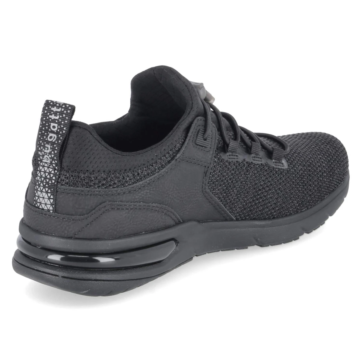 BugattiHalbschuhe - black / black