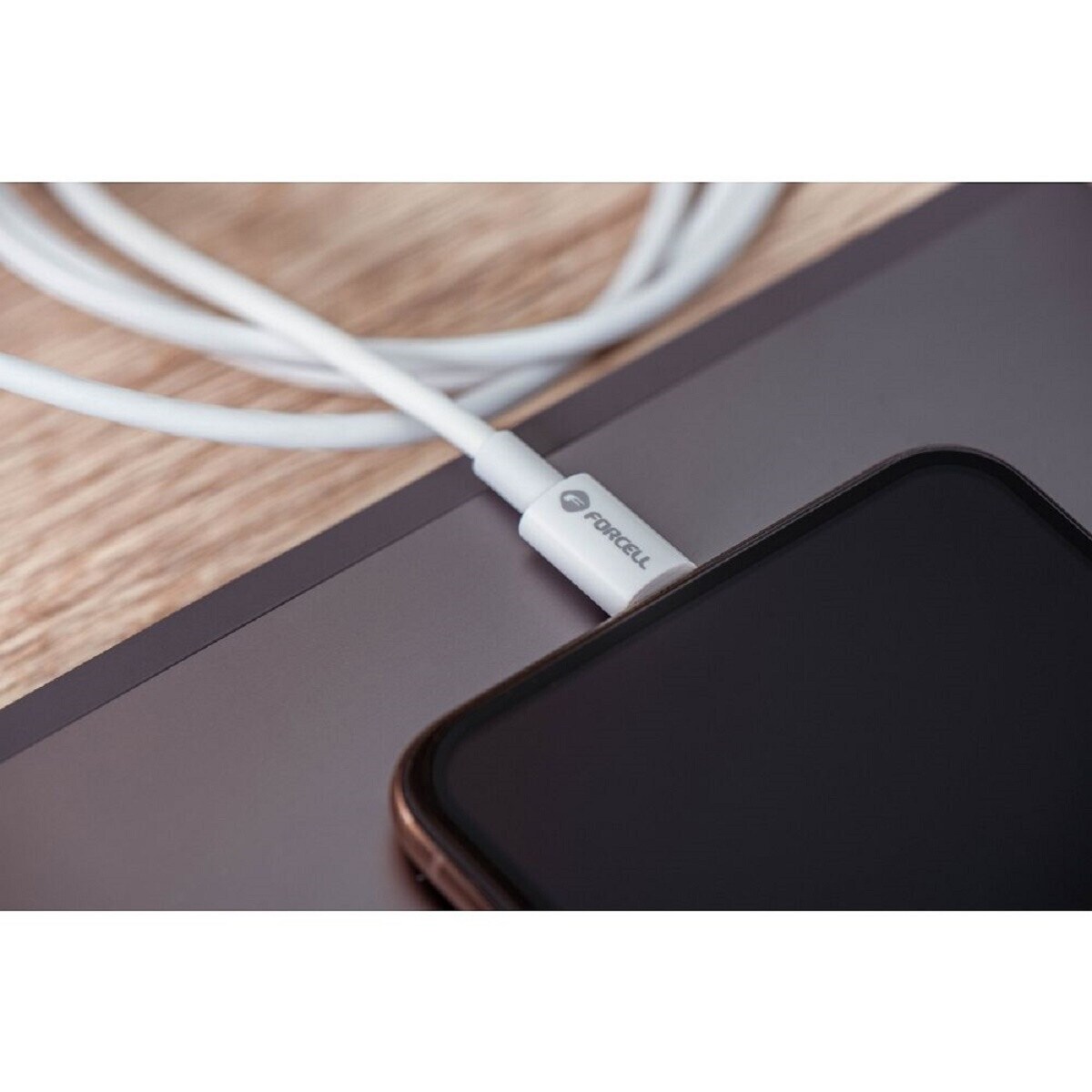 Kabel USB A zu iPhone-Anschluss 8-polig MFi 2,4A/5V 12W C703