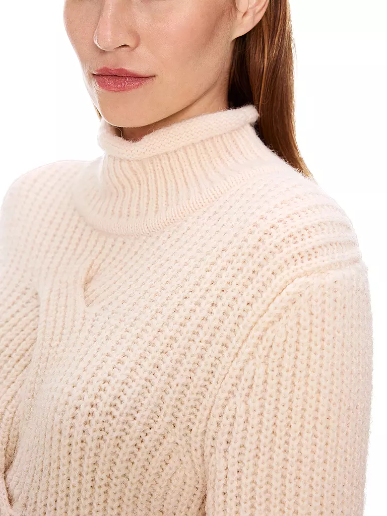 MARC CAIN Rollkragenpullover grau