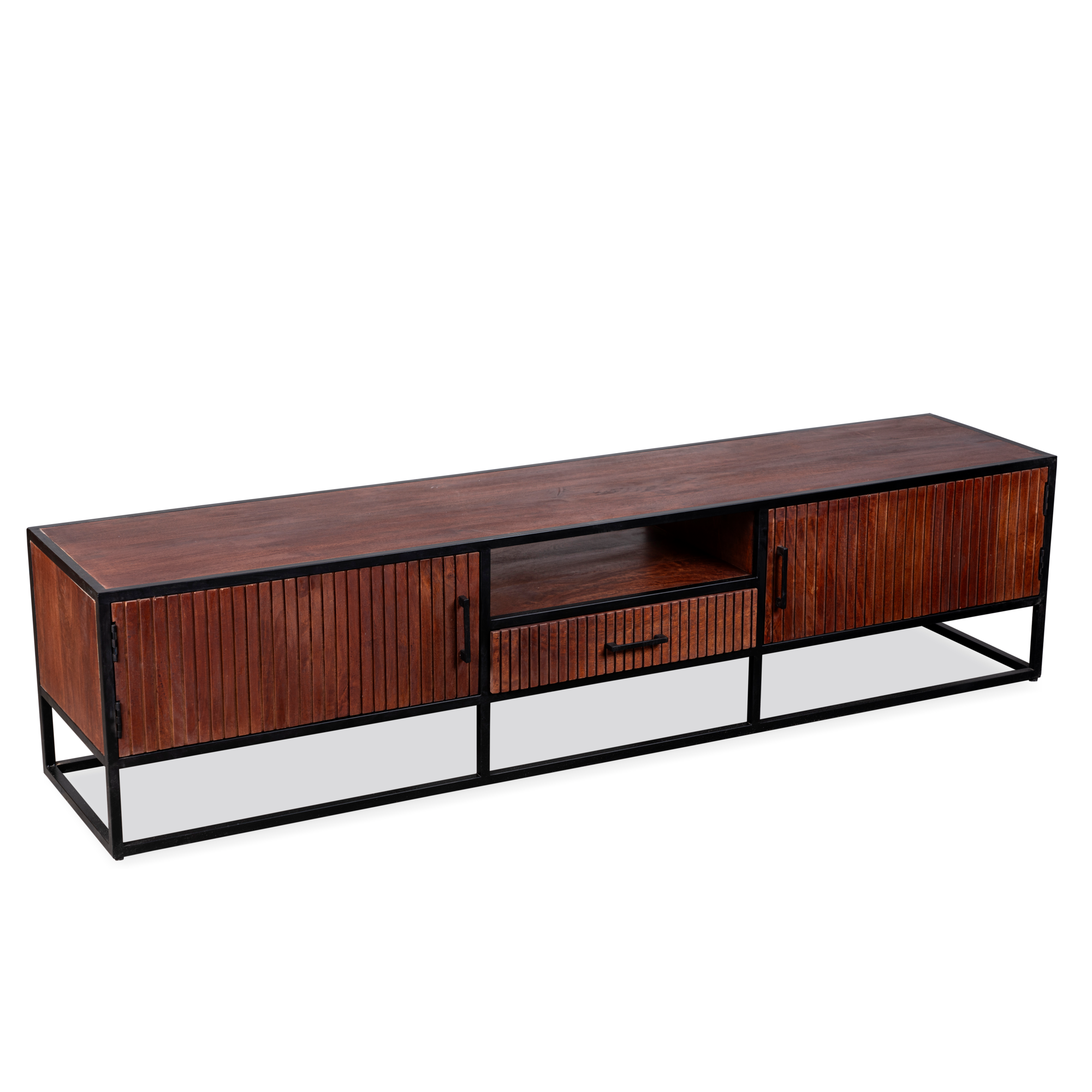 TV Meubel Long Beach Bruin 210cm