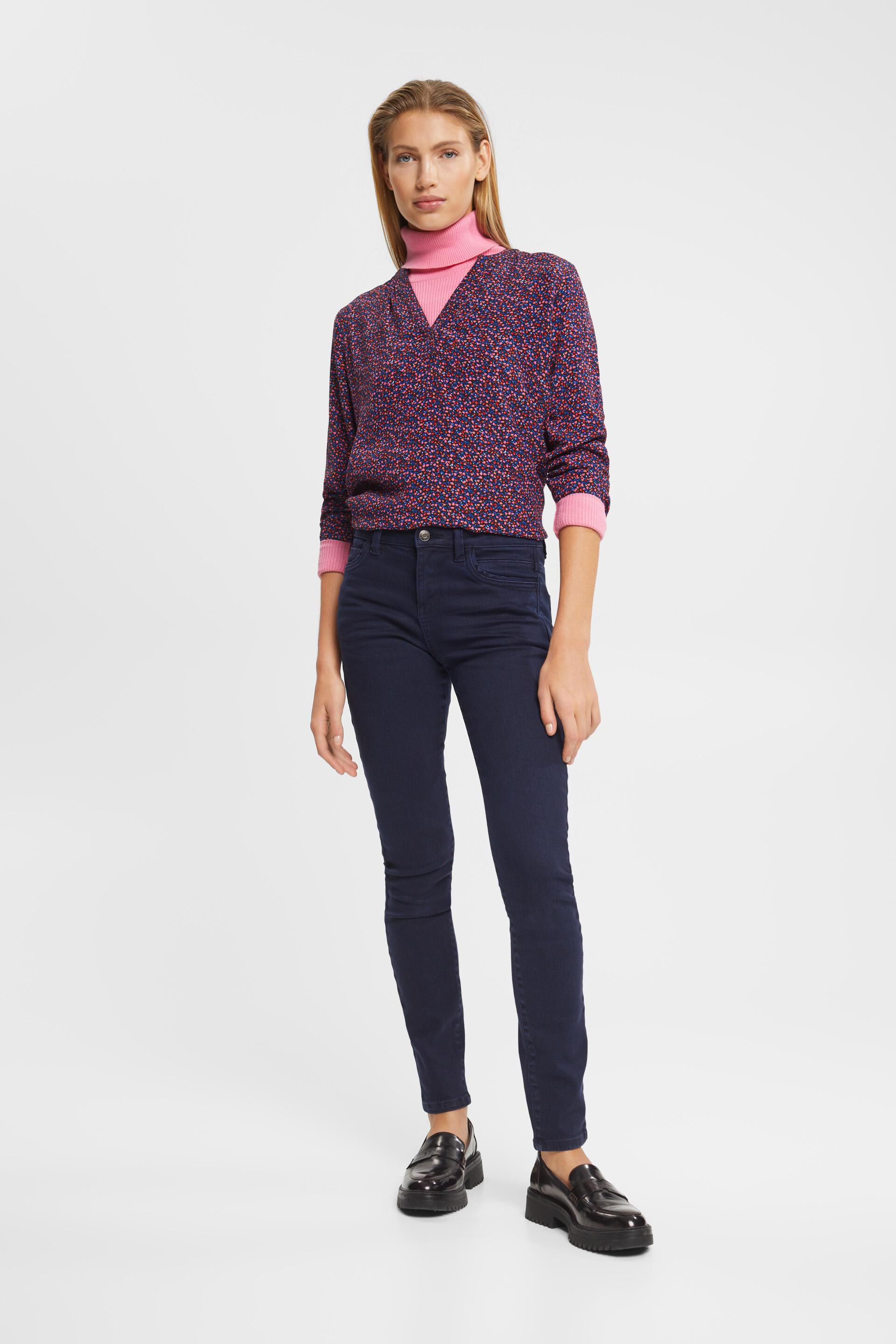 Blouse à motif, en LENZING™ ECOVERO™