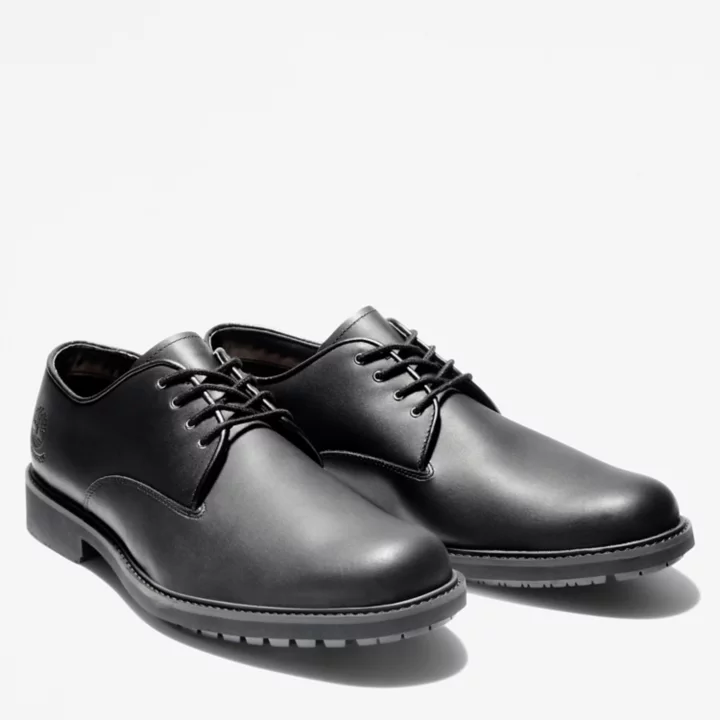 Sapato Oxford impermeável Stormbucks para homem, na cor preta.
