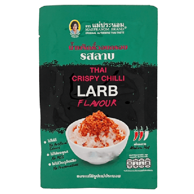 Maepranom Thaise Knapperige Chili Pikante Smaak 20g