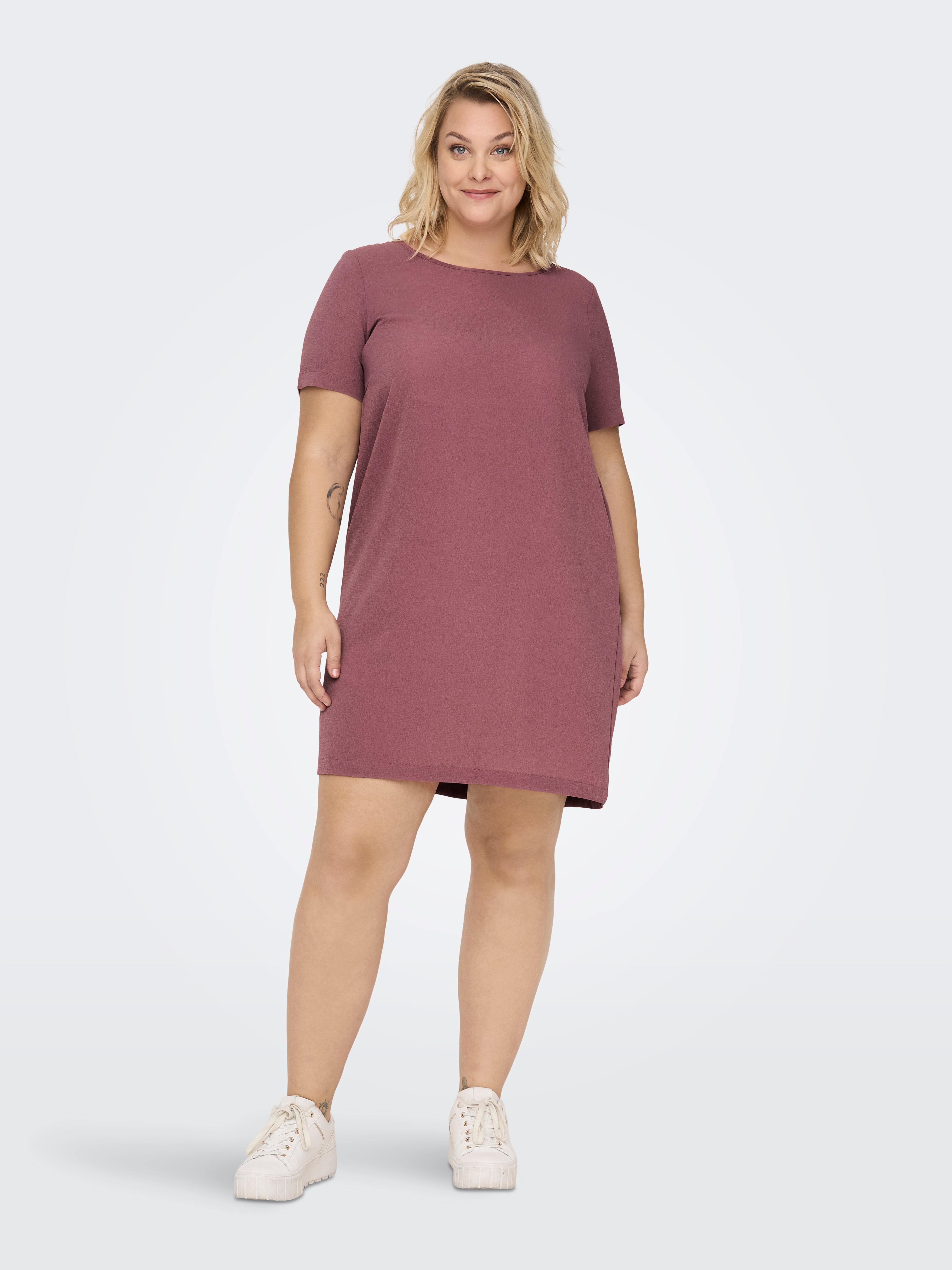 CARLUXMOA Kurzes Kleid Rose Brown