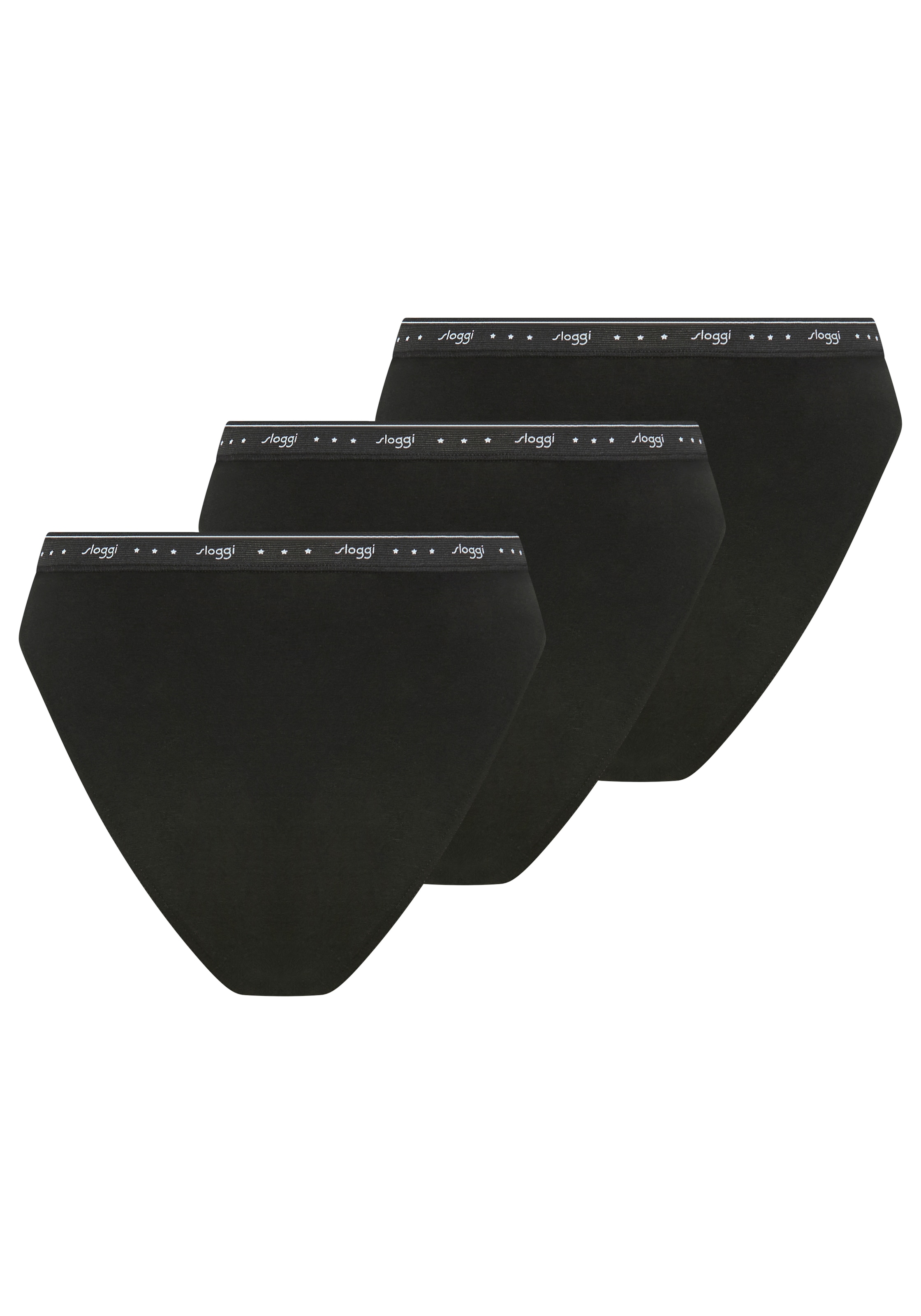 sloggi Tai-Slip »24/7 100«, elastischer Bund mit sloggi-Logo-Schriftzug