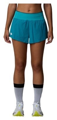 Short The North Face Summit Pacesetter 7.5cm Bleu Femme