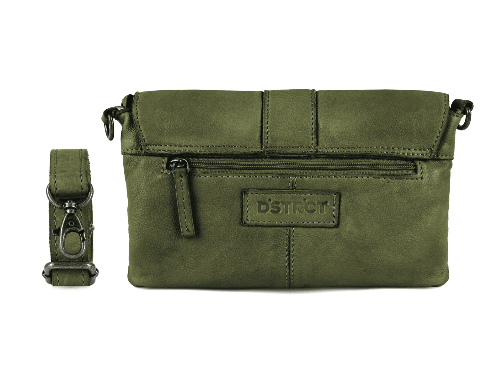 DSTRCT Harrington Road Schoudertas Clutch Khaki