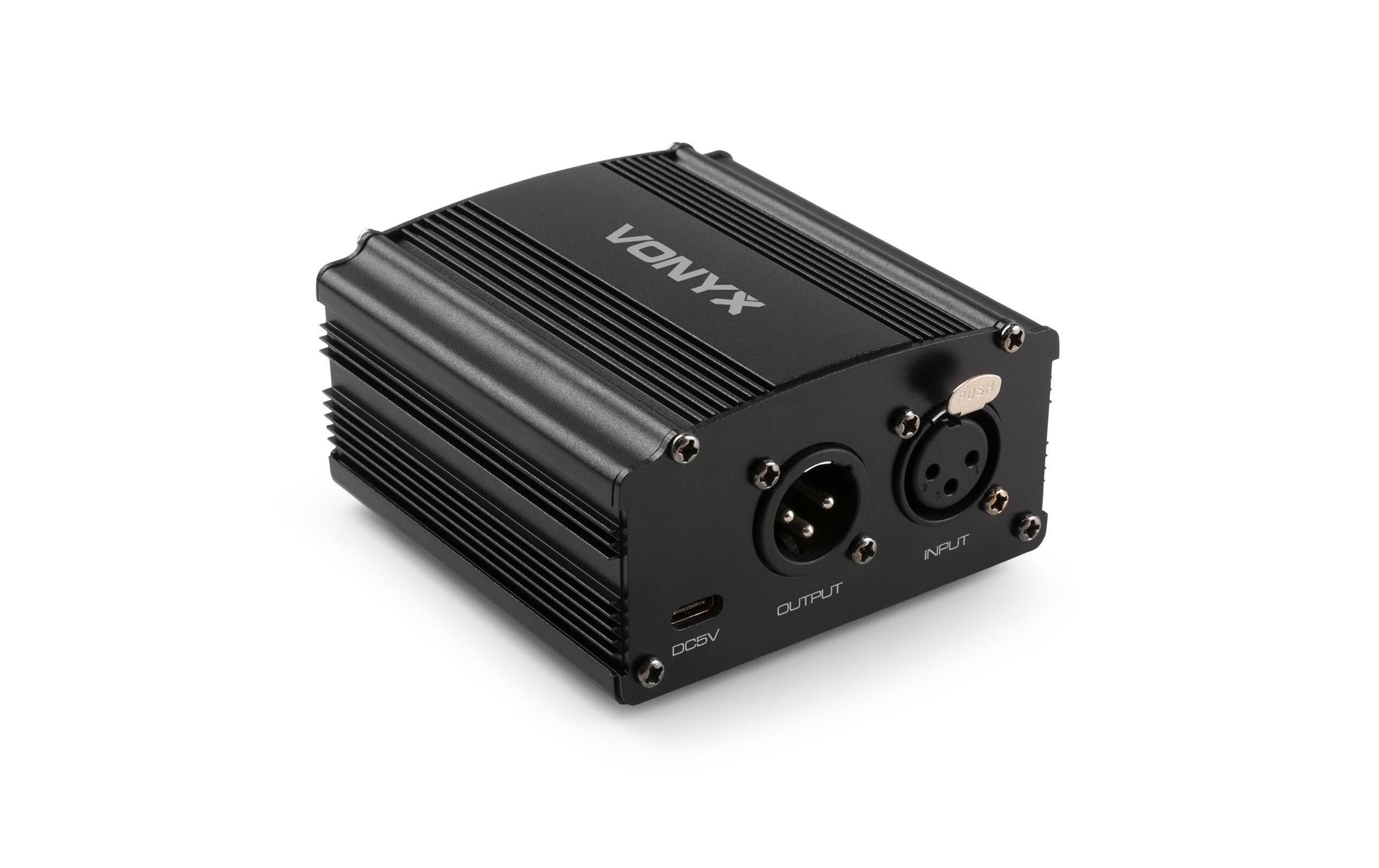 DI-Box VDX10Zuverlässiges, universelles 48-V-Phantomnetzteil
