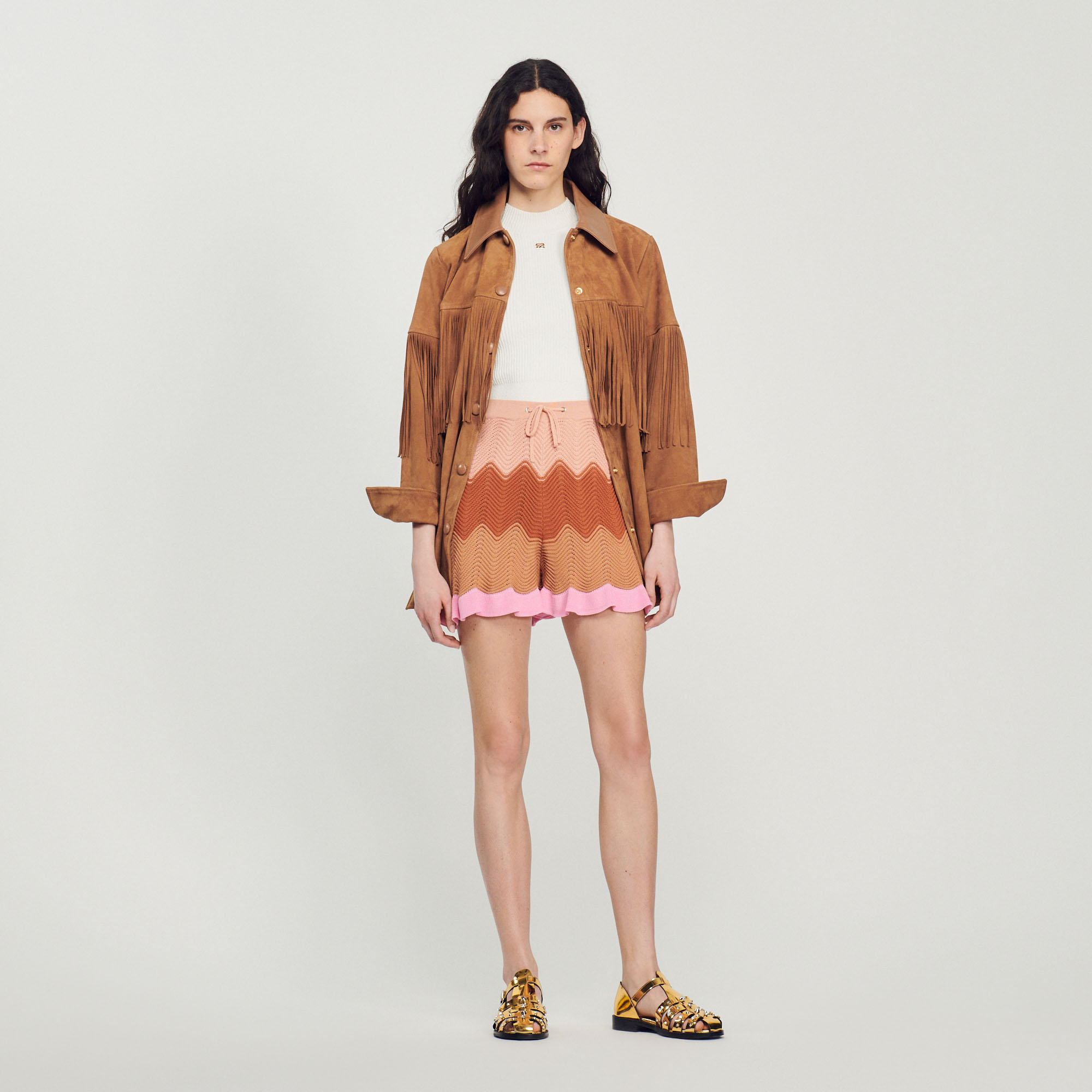 Short en maille