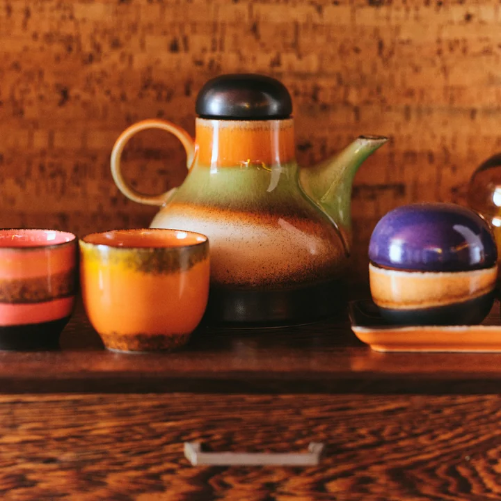 Hkliving - 70's Zuckerdose, petal