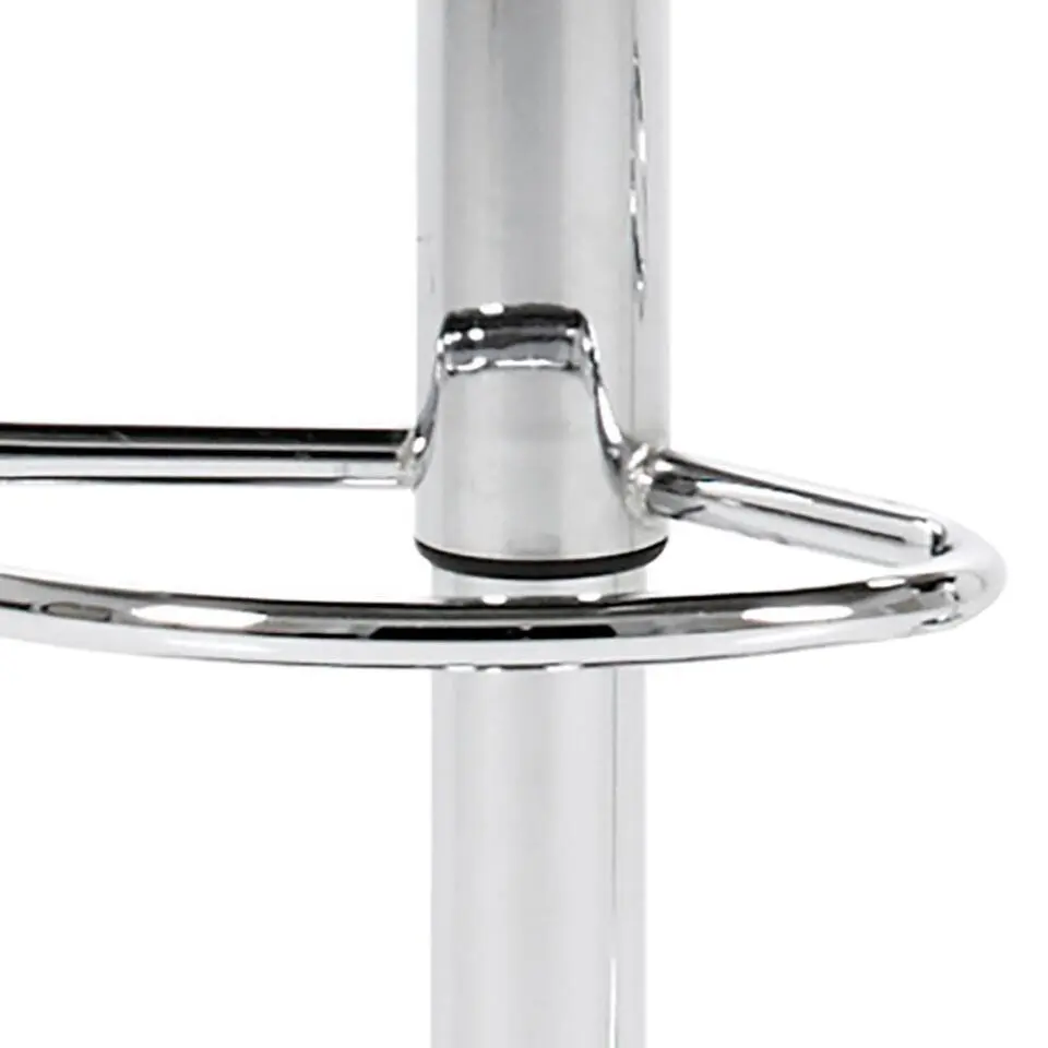 Barkruk - Zwart PU leer - Zithoogte 79cm - Trana - Set van 2
