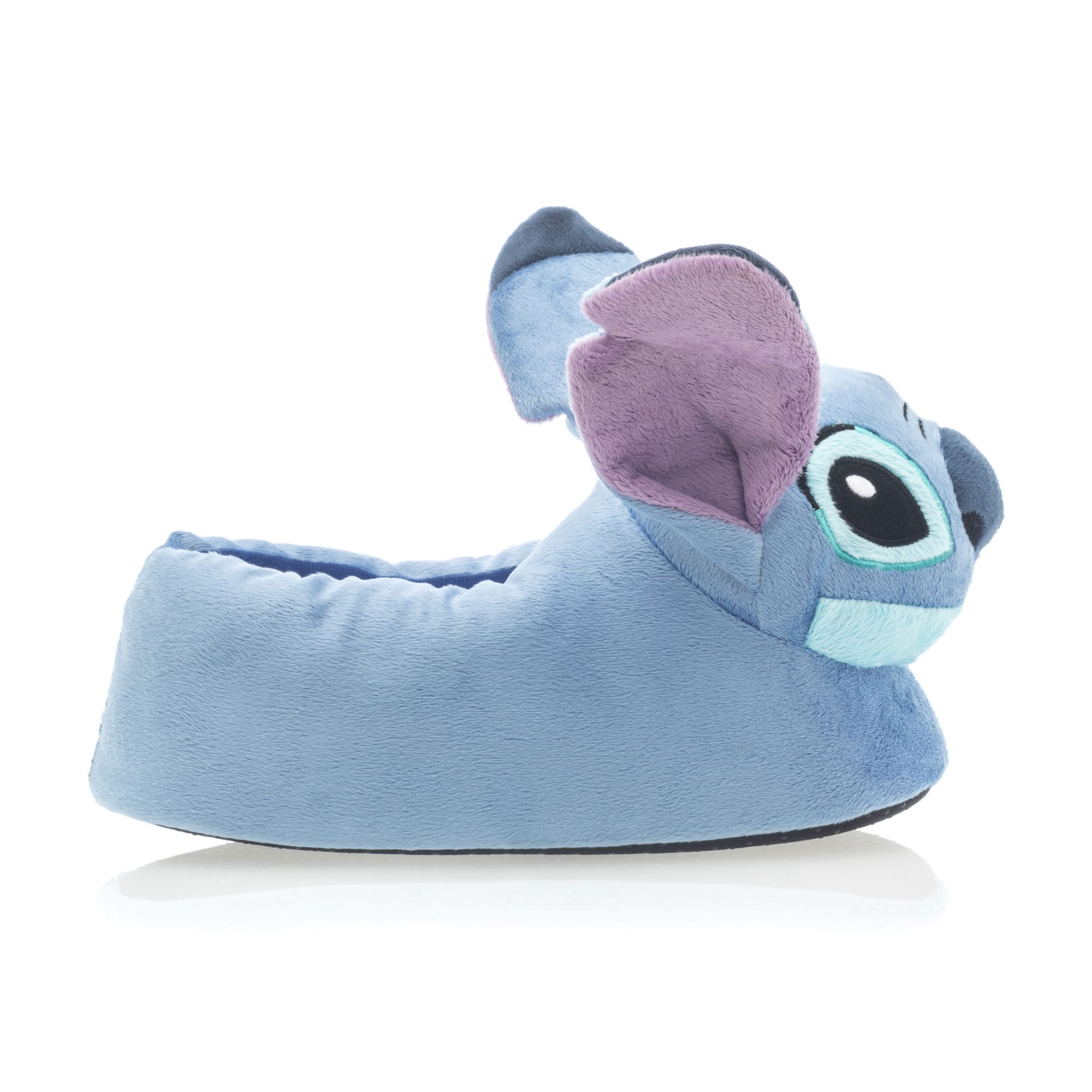 Pantoufles peluche Fille bleu