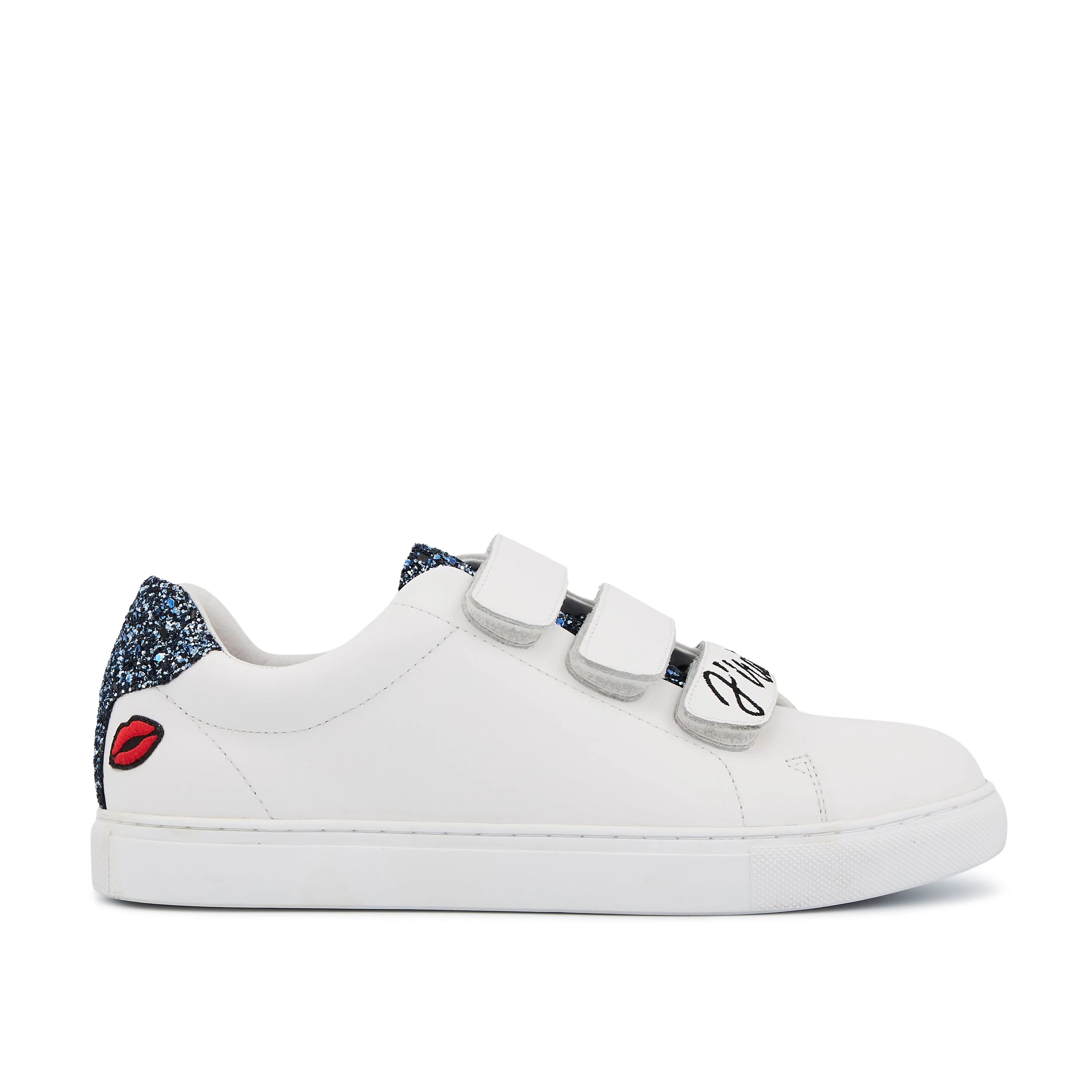 EDITH J'IRAI OU TU IRAS - Sneakers en cuir | Blanc