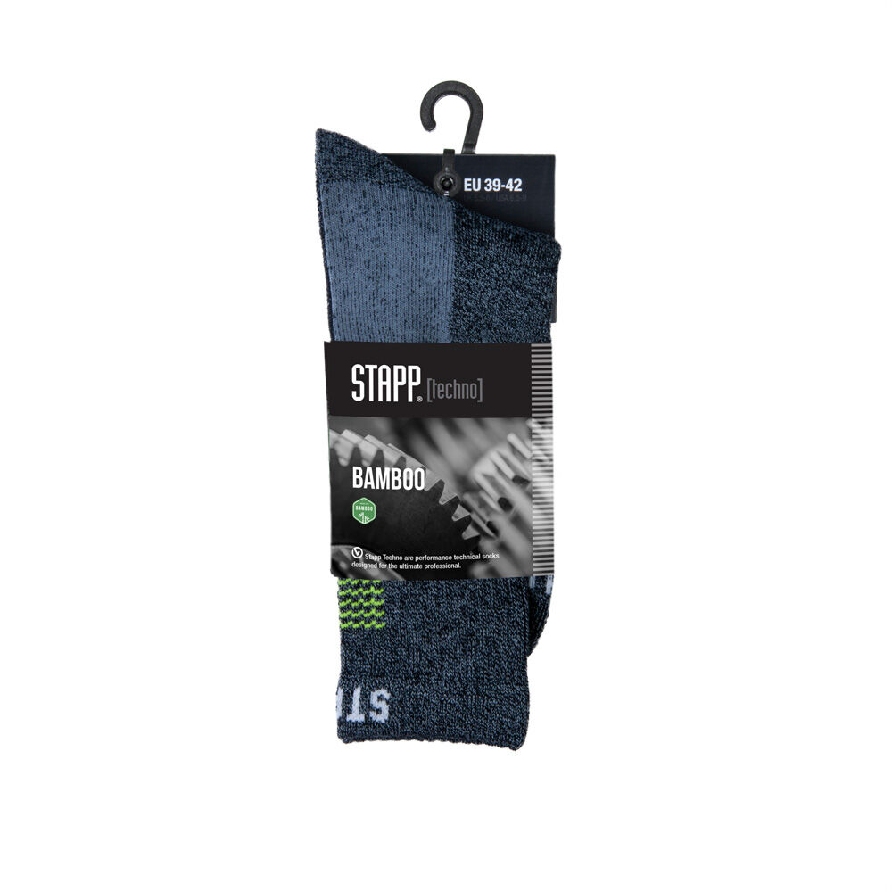 Stapp Bamboo - werksokken - Geel - 35-38