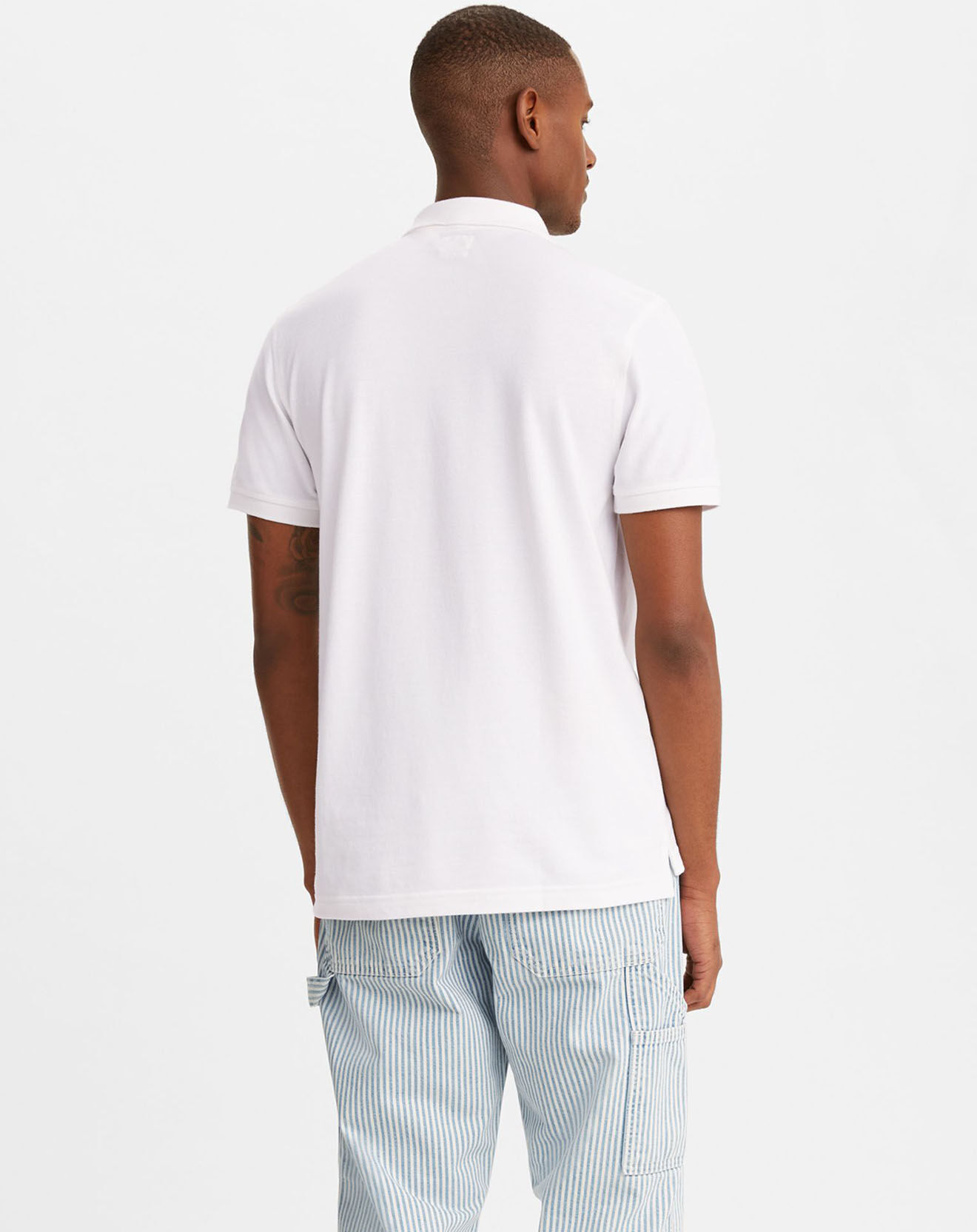 Levi's® Polo Housemarked en Coton Regular Fit blanc