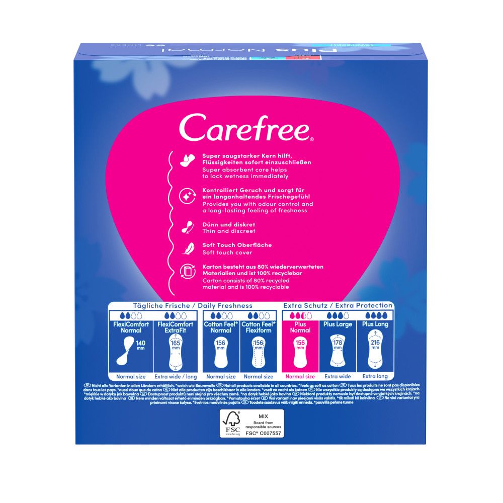 Carefree - Slipeinlagen 