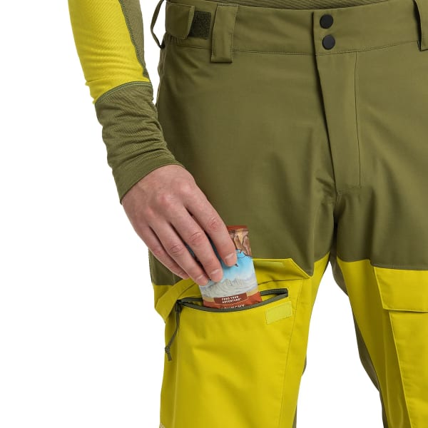 Pantalon de ski HAGLÖFS ELATION GTX PANT M OLIVE GREEN/AURORA