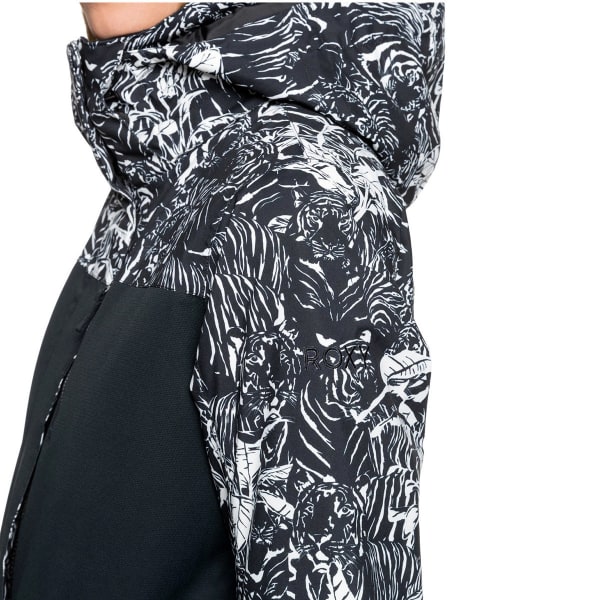 Veste de ski ROXY JETTY BLOCK JK TRUE BLACK TROPICAL DAY