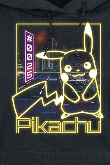 Pikachu - Néon | Pokémon Sweat-shirt à capuche
