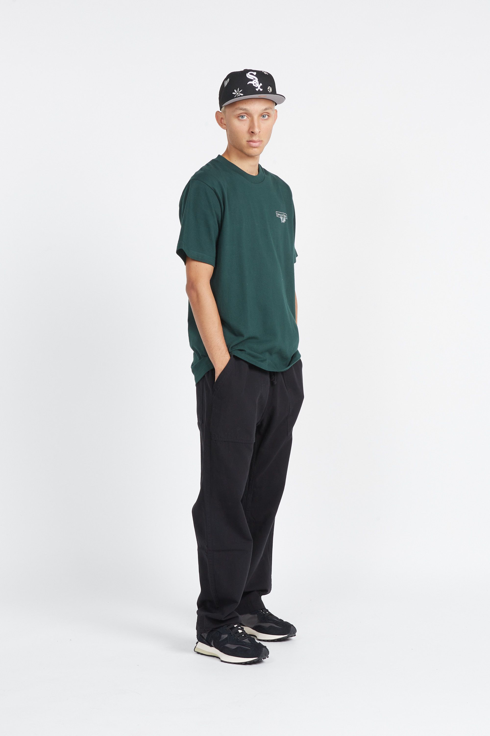 SERVICE WORKS Pantalon CANVAS CHEF Noir