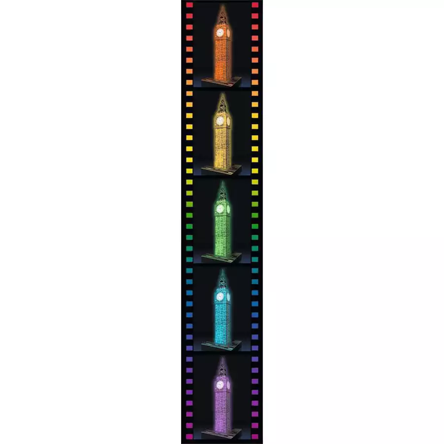 Ravensburger Big Ben bei Nacht bunt