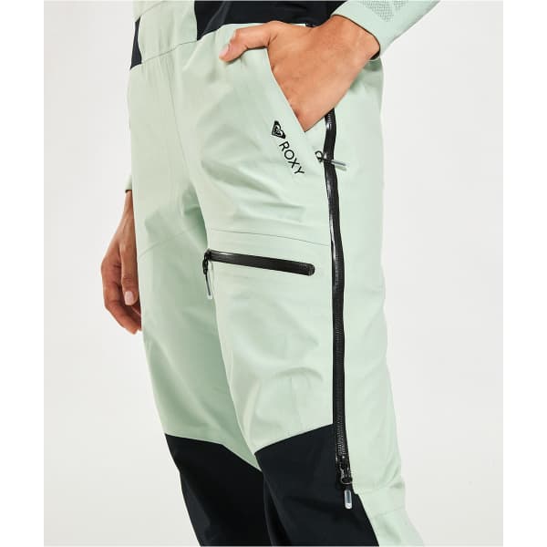 Pantalon de ski ROXY GORE-TEX LUNALITE 3L BIB PT CAMEO GREEN