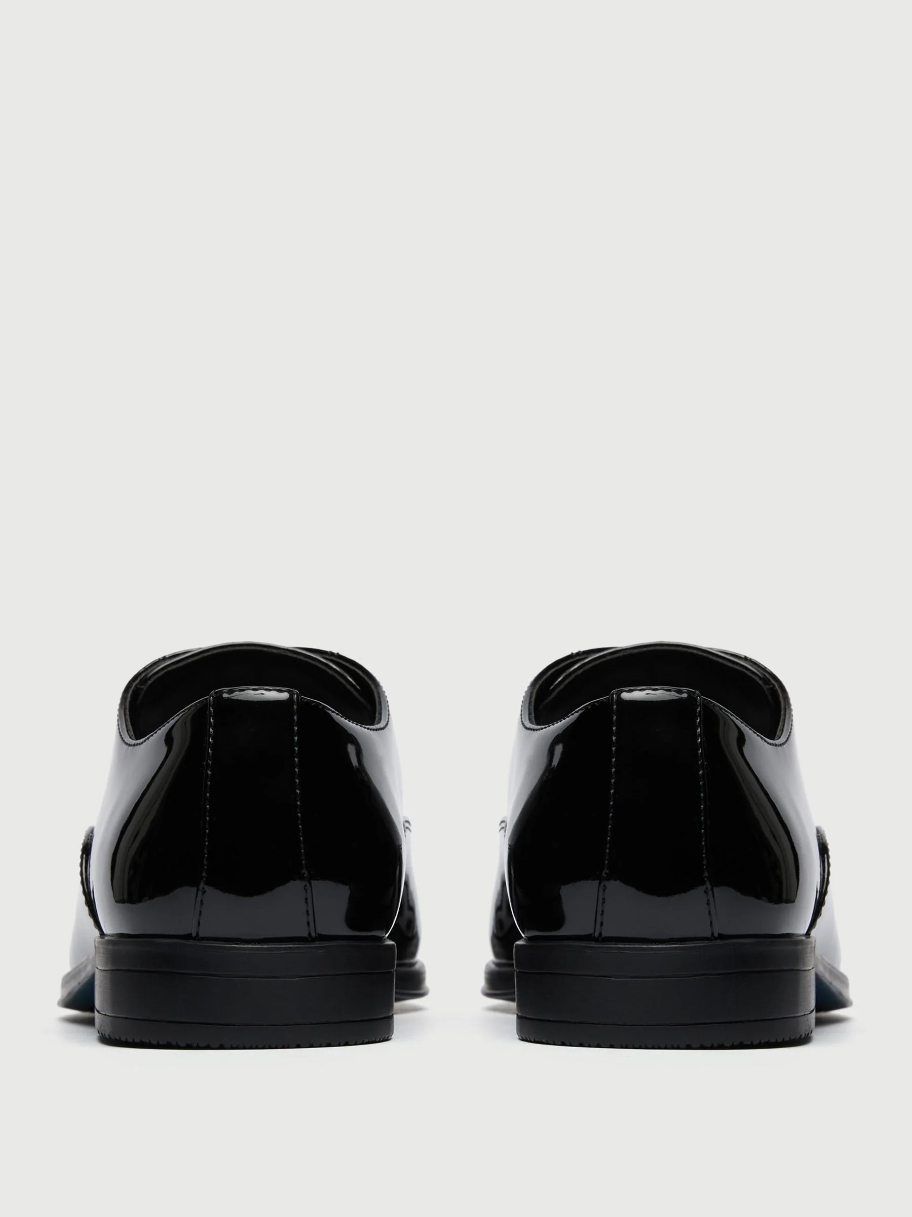 Walk London Patent Oscar Oxford Toe Cap
