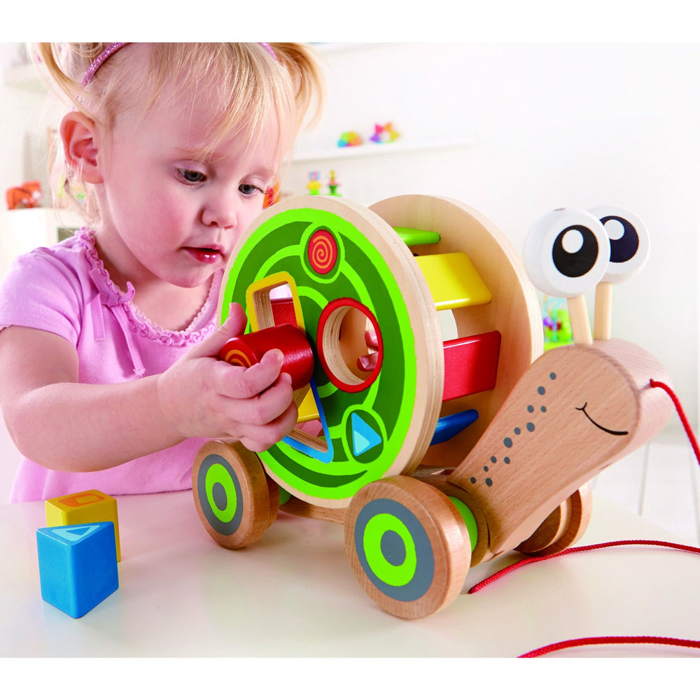 Køb Hape Walk-A-Long Snail