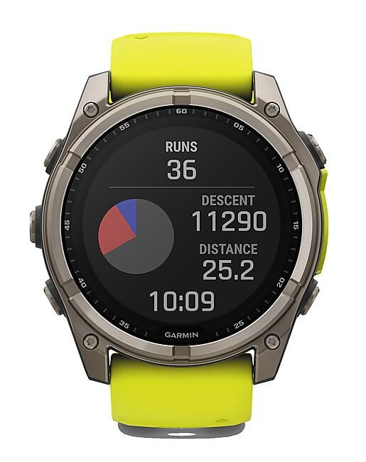 GARMIN - MONTRE GPS FENIX 8 - 51 mm SOLAR SAPPHIRE