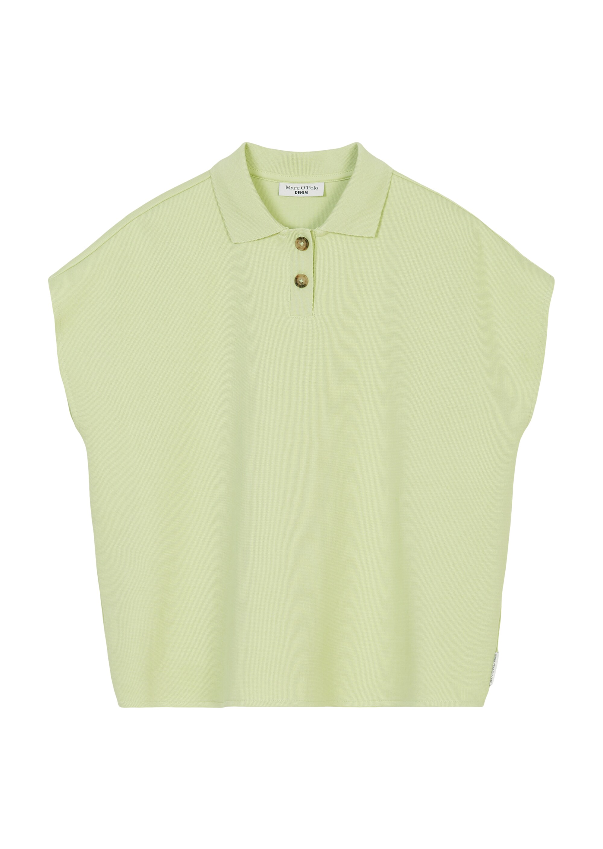 Poloshirt oversizeaus Organic-Cotton-Piqué-Jersey
