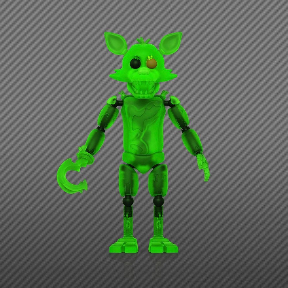 Funko Five Nights at Freddy's Radioactive Foxy - Grünes Leuchten