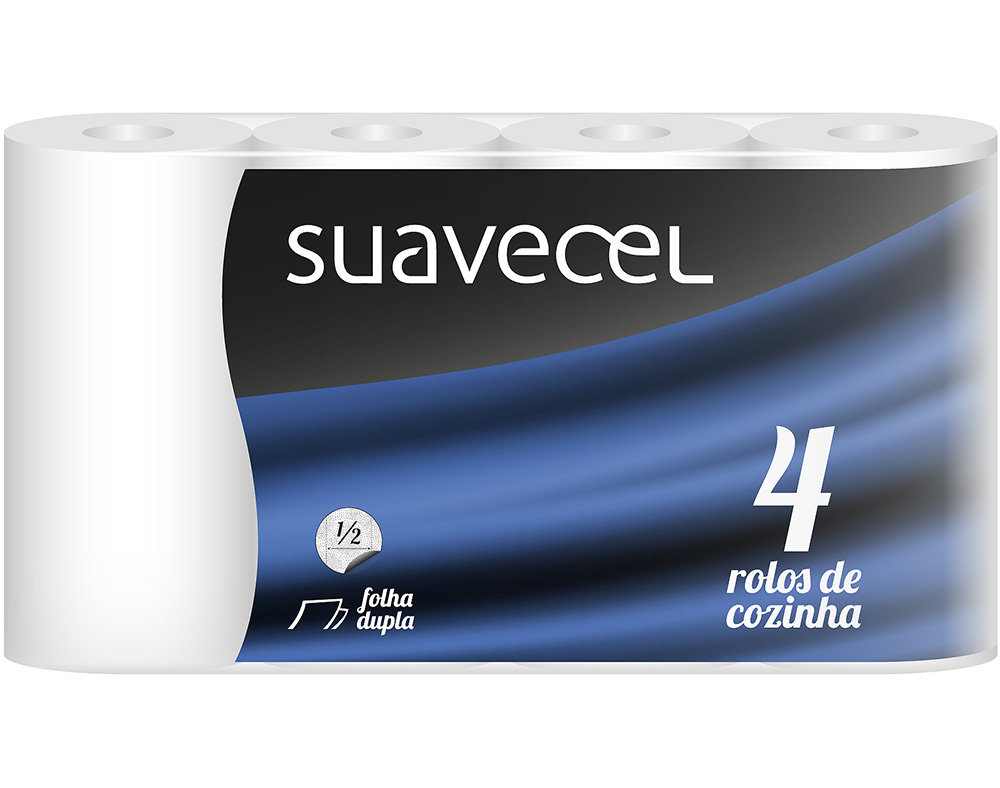 ROLO SUAVECEL DE COZINHA CLASSIC 4 UNIDADES