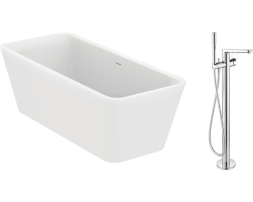 Ideal Standard Tonic II rechthoekig bad, 80 x 180 cm, alpinewit, glad, E398101