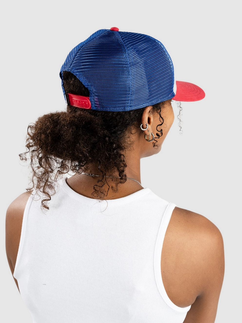 Iriedaily Stonefinger Mesh Cap navy red