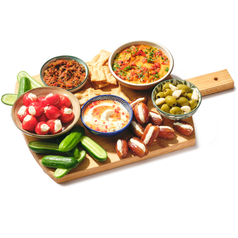 AH Vegetarische Borrelplank Pakket