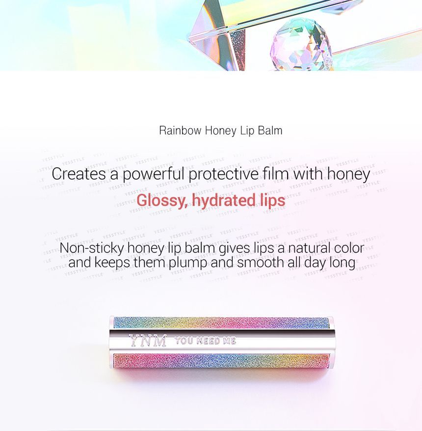 YNM - Regenboog Honing Lippenbalsem