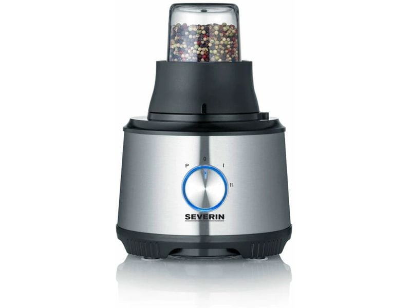 Severin Food Processor KM 3892 Schwarz/Silber Multifunktionale Küchenmaschine