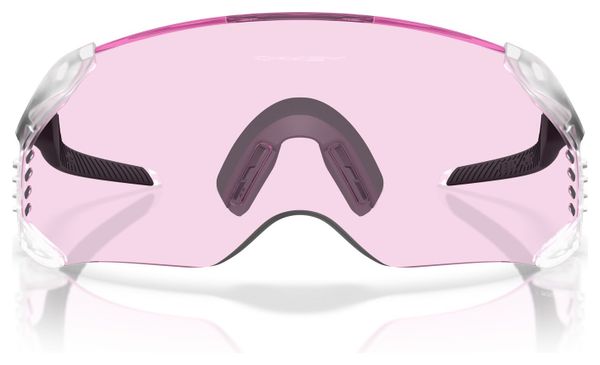 Lunettes Oakley Velo Kato - Matte Clear / Prizm Low Light / Ref : OO9501-0352