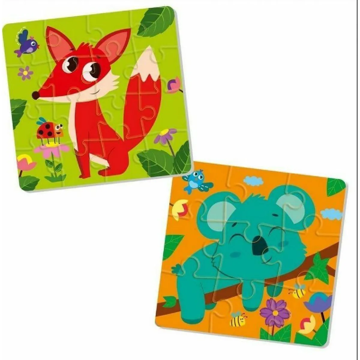 Puzzle en mousse Roter Käfer - Renard et Koala
