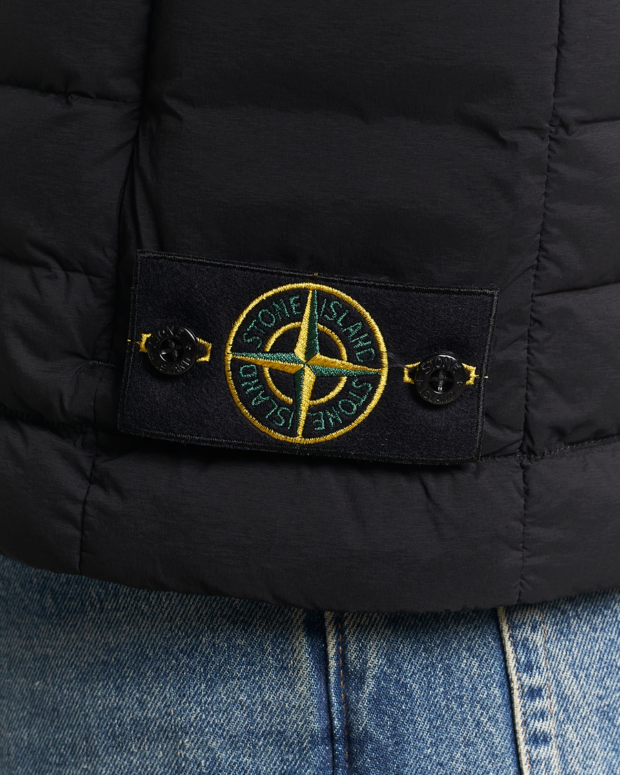 Stone Island Nylon Down Vest Black
