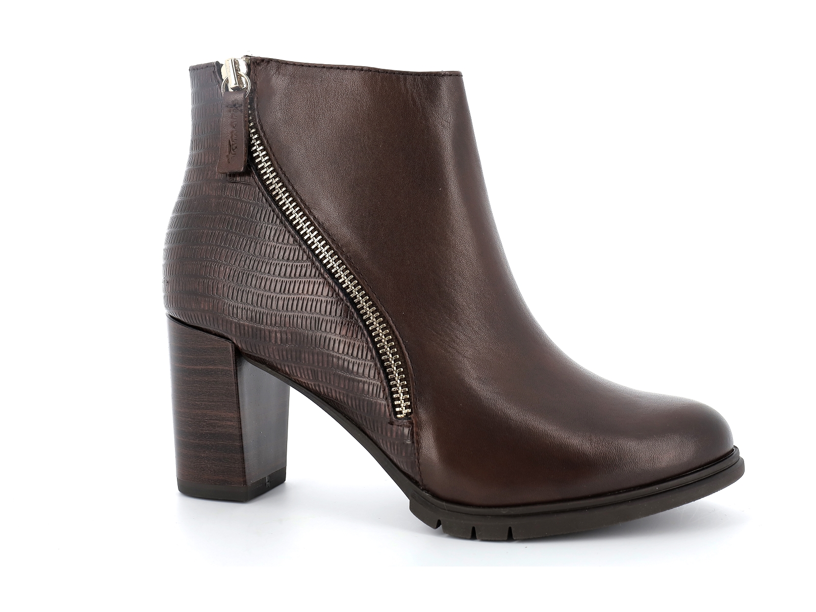 Tamaris-25006 Cuir Marron Foncé
