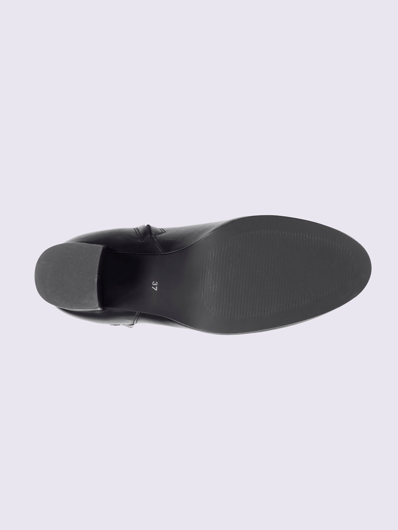 Bottines intérieur en cuir