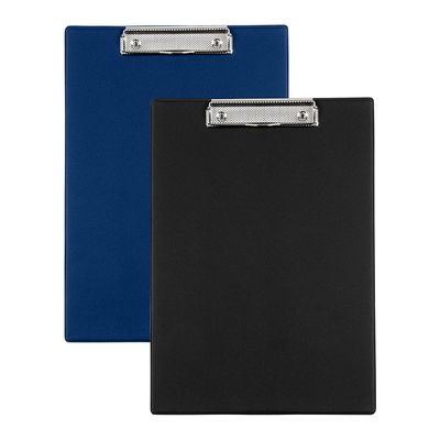 Viquel - Porte bloc à pince - A4 - disponible en noir ou en bleu