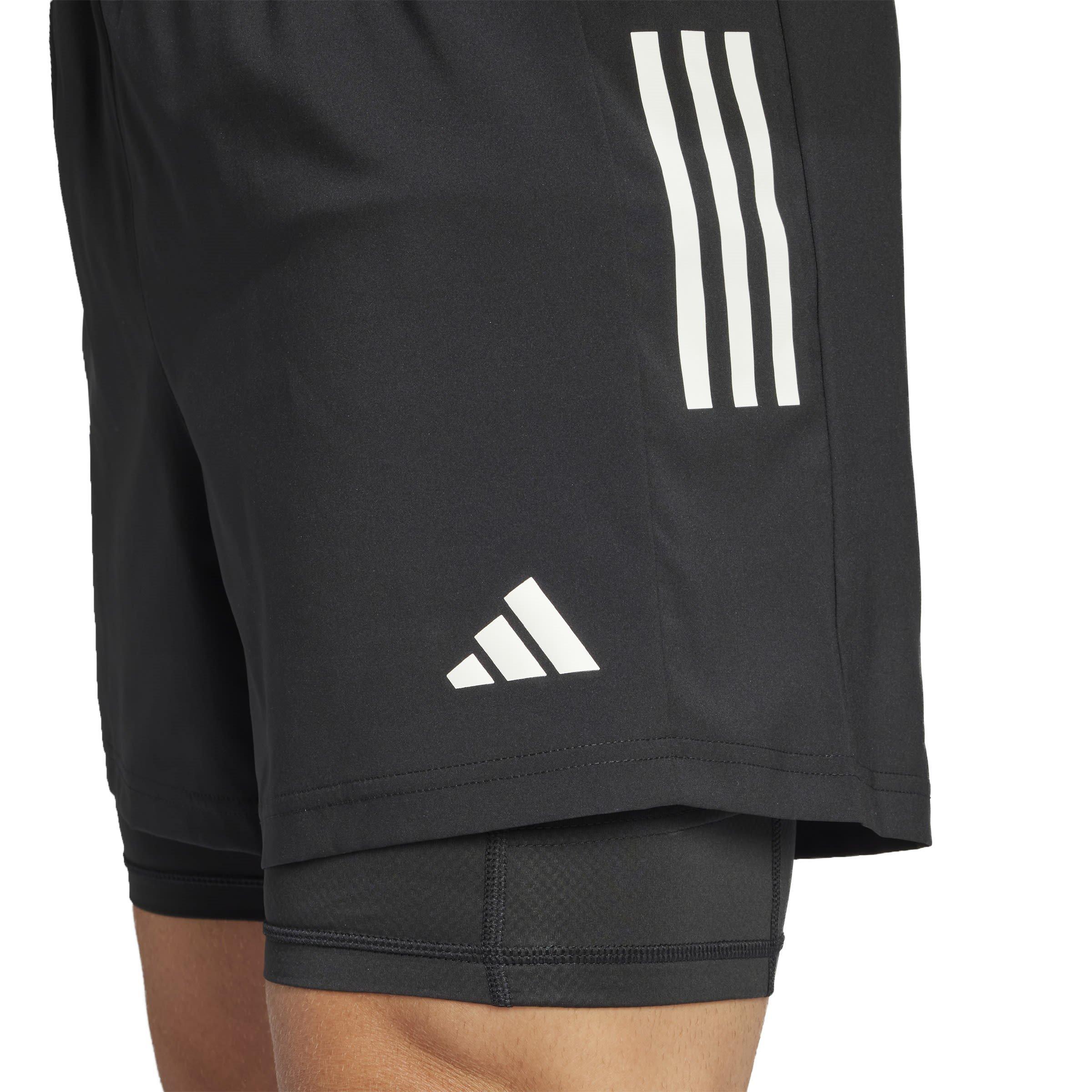 adidas Own the Run 2 in 1 Running Shorts Mens
