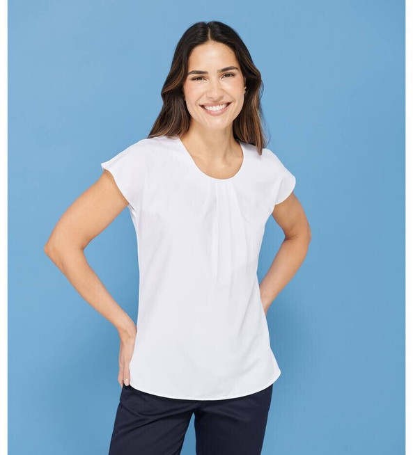 HENBURY HY597 - Blouse Femme Anti-Froissement et Respirante