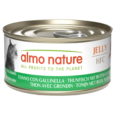 Almo HFC Jelly Thon & Knurrhahn Nassfutter für Katzen