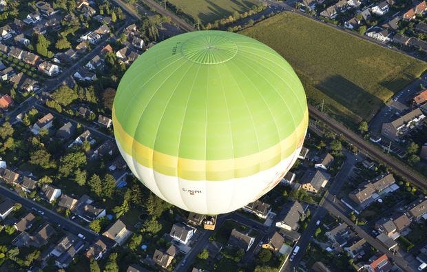 Ballonfahrt in Dortmund als Geschenkidee