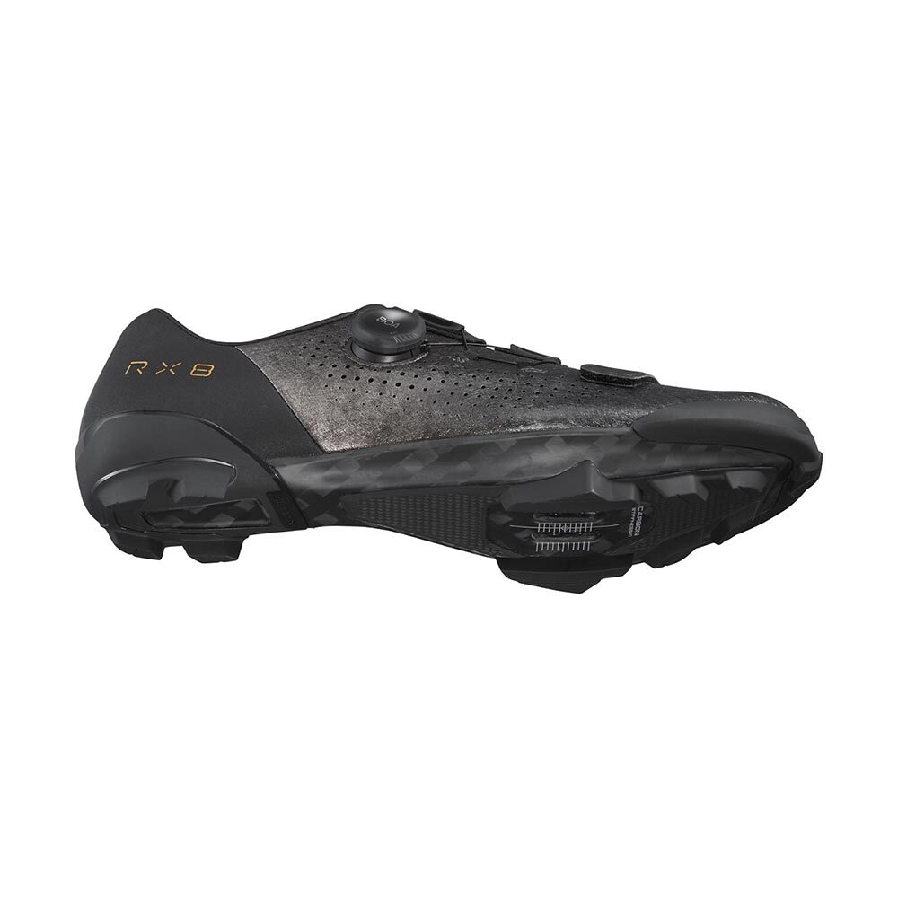 Shimano RX801 Breed Gravelbikeschoenen Zwart Heren